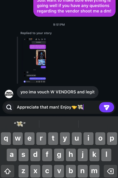 Customer proof