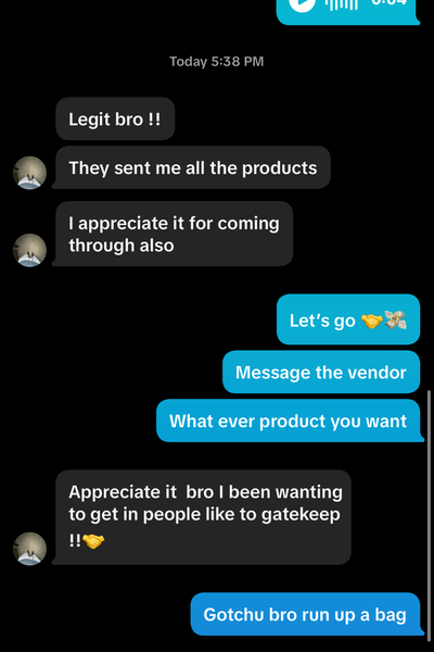 Customer proof