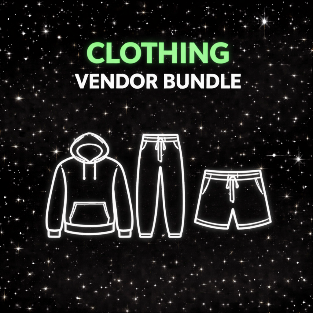 CLOTHING VENDOR BUNDLE