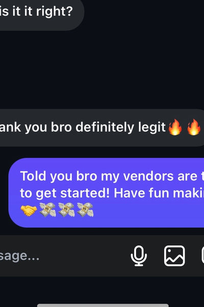 Customer proof