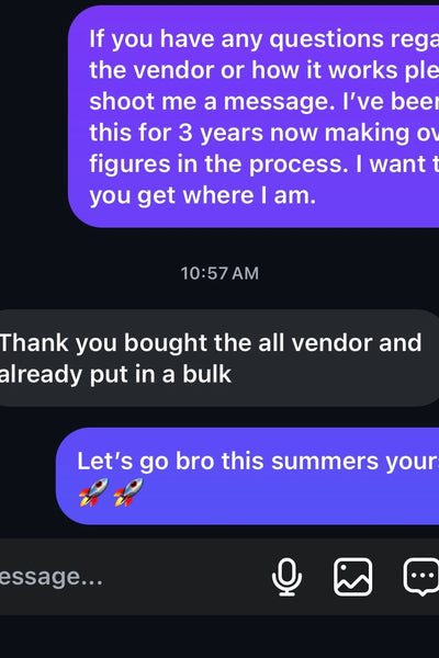 Customer proof